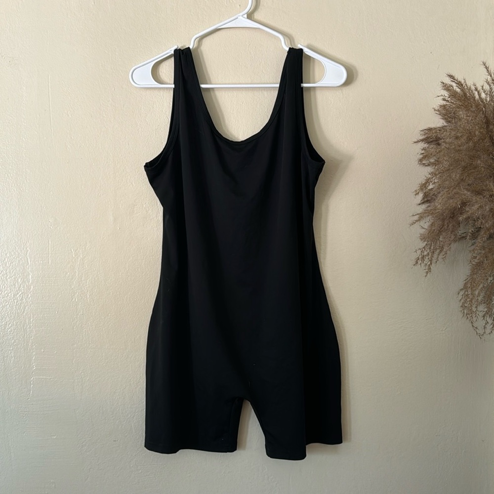 Black Leotard Jumpsuit Onsie Romper